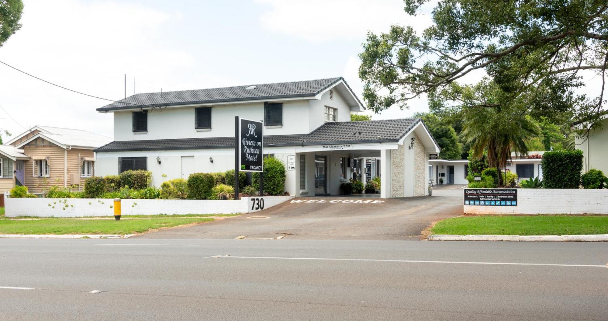 Riviera On Ruthven Motel Toowoomba Exterior foto