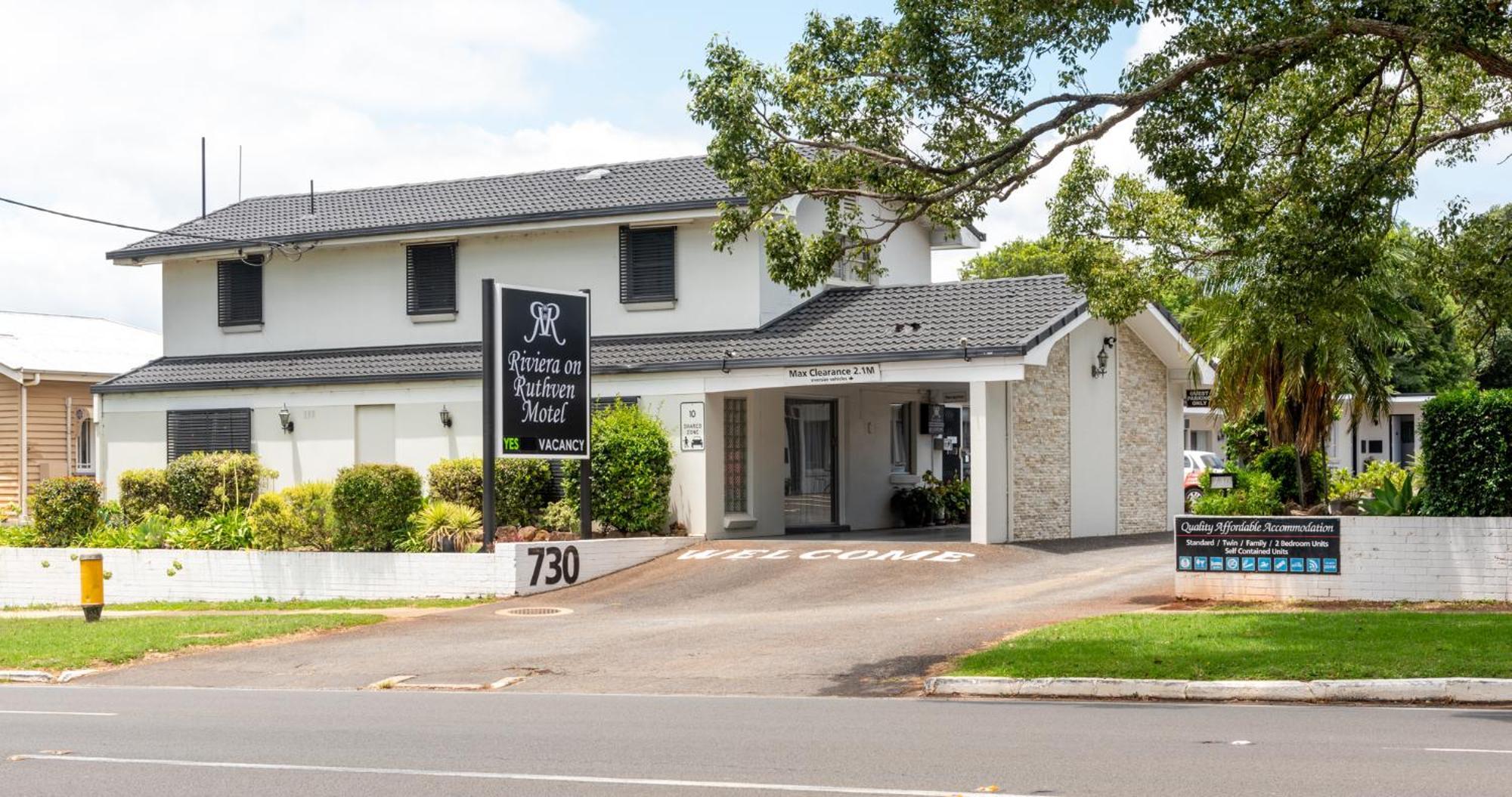Riviera On Ruthven Motel Toowoomba Exterior foto