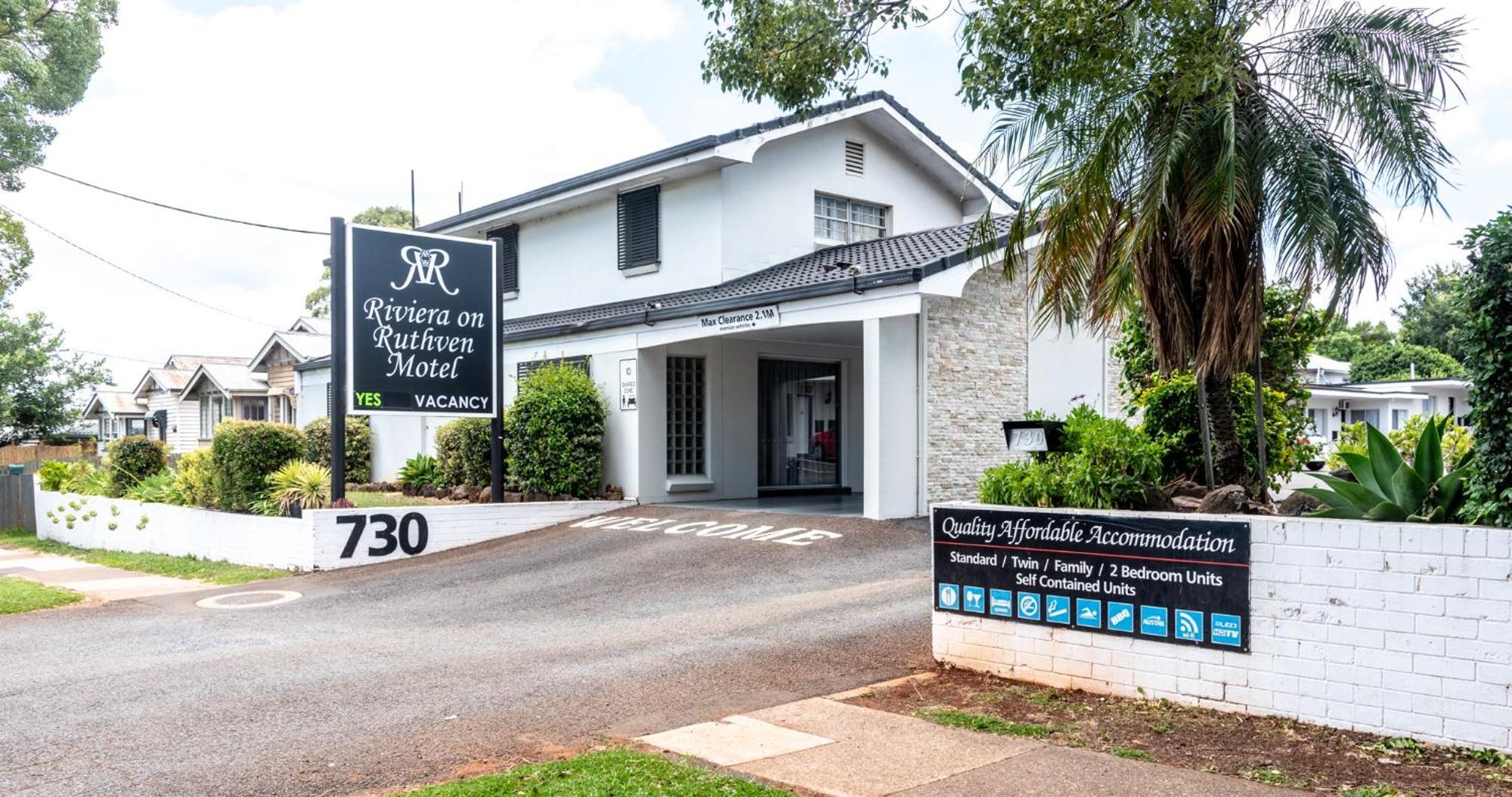Riviera On Ruthven Motel Toowoomba Exterior foto